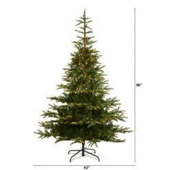 Buy 🎉 Nearly Natural 8’ Artificial Layered Spruce ❄ Christmas Tree 650 Lights 😍 -Nearly Natural Sales unnamed file 1625