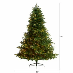 Wholesale 🔔 Nearly Natural 6’ Artificial Spruce 🎁 Christmas Tree With 400 Lights 🤩 -Nearly Natural Sales unnamed file 1631