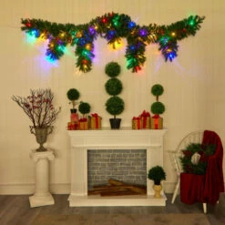 Hot Sale π Nearly Natural 9'x12β Icicle Artificial π Christmas Garland With Lights π 12 Hot Sale π Nearly Natural 9'x12β Icicle Artificial π Christmas Garland With Lights π -Nearly Natural Sales unnamed file 1678