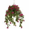 Outlet 💯 Nearly Natural 37” Bougainvillea Artificial Plant Hanging Metal Bowl 🌟 -Nearly Natural Sales unnamed file 1689