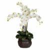 Top 10 👍 Nearly Natural Phalaenopsis W/Decorative Vase Silk Flower Arrangement Cream 👏 -Nearly Natural Sales unnamed file 1705
