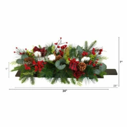 Coupon βοΈ Nearly Natural 24β Holiday Berries, Pinecones And Eucalyptus π Christmas Table π 7 Coupon βοΈ Nearly Natural 24β Holiday Berries, Pinecones And Eucalyptus π Christmas Table π -Nearly Natural Sales unnamed file 1752