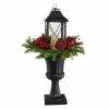 Best reviews of ✔️ Nearly Natural 33” Holiday Greenery, Berries And Pinecones In Decorative Urn 🥰