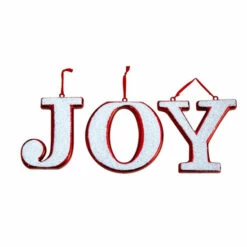 Best Pirce 🎁 Nearly Natural 8.5” Joy Holiday Deluxe Shatterproof Ornament - Set Of 3 🤩