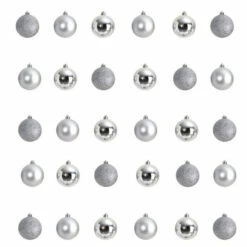 Cheap 👍 Nearly Natural 2.5” Shatterproof Ornament Set With Storage Container - 30 Count Blue 🧨 -Nearly Natural Sales unnamed file 1822