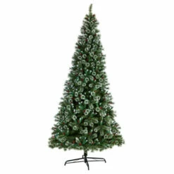 Top 10 😀 Nearly Natural 10’ Frosted Swiss Pine 🎄 Christmas Tree With 850 Clear Lights 👏 -Nearly Natural Sales unnamed file 1858