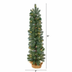 Outlet 🥰 Nearly Natural 3’ Green Pine 🎅 Christmas Tree With 50 Warm Lights 👏 -Nearly Natural Sales unnamed file 1874