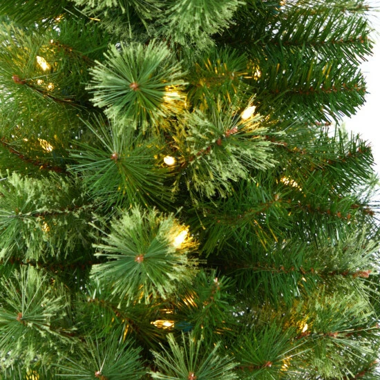 Buy 𧨠Nearly Natural 8' Green Pencil β Christmas Tree With 200 Clear Lights β¨ 7 Buy 𧨠Nearly Natural 8' Green Pencil β Christmas Tree With 200 Clear Lights β¨ - Image 5