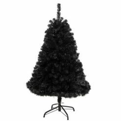 Wholesale ✔️ Nearly Natural 4’ Black Artificial 🎁 Christmas Tree With 170 Clear LED Lights 😍 -Nearly Natural Sales unnamed file 1904