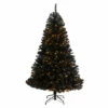 Best Sale 👍 Nearly Natural 6’ Black 🎁 Christmas Tree With 400 LED Lights And 1036 Tips 🧨 -Nearly Natural Sales unnamed file 1905