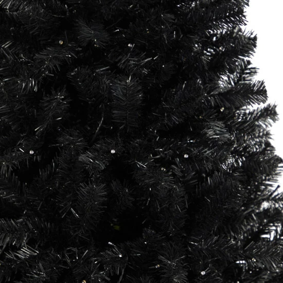 Best Sale π Nearly Natural 6β Black π Christmas Tree With 400 LED Lights And 1036 Tips 𧨠7 Best Sale π Nearly Natural 6β Black π Christmas Tree With 400 LED Lights And 1036 Tips 𧨠- Image 5
