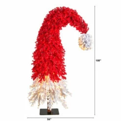 Best reviews of 🔥 Nearly Natural 9’ Holiday Red Santa’s Hat 🎁 Christmas Tree With 600 LED Lights 🛒 -Nearly Natural Sales unnamed file 1924