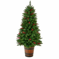 Discount ⌛ Nearly Natural 5' Pre-Lit Porch 🎅 Christmas Tree With 200 LED Lights 🌟 -Nearly Natural Sales unnamed file 1935