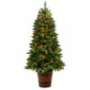 New ⌛ Nearly Natural 5' Frosted Pre-Lit Porch 🎄 Christmas Tree With 200 LED Lights 😀 -Nearly Natural Sales unnamed file 1938
