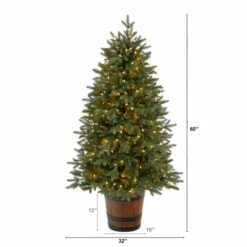 Cheapest 🔔 Nearly Natural 5' Pre-Lit Porch 🎄 Christmas Tree With 200 Lights 🔥 -Nearly Natural Sales unnamed file 1946