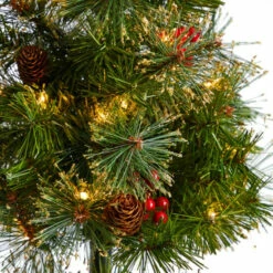 Top 10 🧨 Nearly Natural 4’ 🎄 Christmas Topiary Tree With Decorative Ribbon 🤩 -Nearly Natural Sales unnamed file 1956