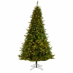 Outlet 🧨 Nearly Natural 9’ Vermont Spruce 🎅 Christmas Tree With 850 Lights 😍