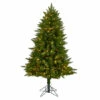 Flash Sale 🧨 Nearly Natural 5’ Vermont Spruce ❄ Christmas Tree With 250 Color Lights 👏 -Nearly Natural Sales unnamed file 1973