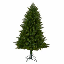 Flash Sale 🧨 Nearly Natural 5’ Vermont Spruce ❄ Christmas Tree With 250 Color Lights 👏 -Nearly Natural Sales unnamed file 1975