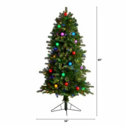 Best deal 🛒 Nearly Natural 5’ Montana Mountain Fir 🎄 Christmas Tree With 300 Lights 🔥 -Nearly Natural Sales unnamed file 1984