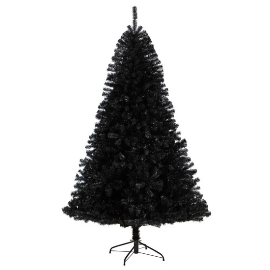 Best deal 𧨠Nearly Natural 7β Black β Christmas Tree With 500 Clear LED Lights π 5 Best deal 𧨠Nearly Natural 7β Black β Christmas Tree With 500 Clear LED Lights π - Image 3