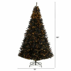 Best reviews of 🥰 Nearly Natural 10’ Black 🎅 Christmas Tree With 950 Clear LED Lights 😍 -Nearly Natural Sales unnamed file 2021