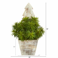 Flash Sale 💯 Nearly Natural 15” Succulent Artificial Plant 🔔 Christmas Tree Planter 😉 -Nearly Natural Sales unnamed file 203
