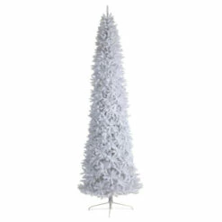 Budget 🛒 Nearly Natural 12’ Slim White 🎄 Christmas Tree With 1100 Lights 😉 -Nearly Natural Sales unnamed file 2105