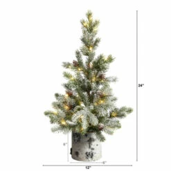 Deals π₯ Nearly Natural 24β Flocked β Christmas Tree With 30 LED Lights π 7 Deals π₯ Nearly Natural 24β Flocked β Christmas Tree With 30 LED Lights π -Nearly Natural Sales unnamed file 2127