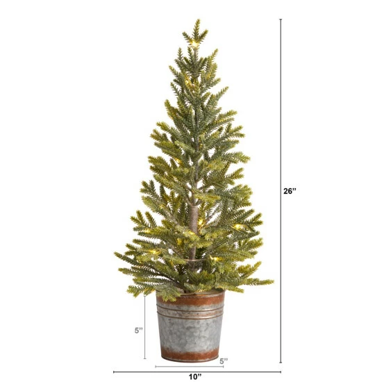 Flash Sale π Nearly Natural 26β Pine π Christmas Tree With 35 Warm White Lights β¨ 6 Flash Sale π Nearly Natural 26β Pine π Christmas Tree With 35 Warm White Lights β¨ - Image 4