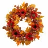 New 🧨 Nearly Natural 30” Fall Acorn, Sunflower, Berries And Foliage Wreath ✨ -Nearly Natural Sales unnamed file 2146