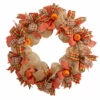 New ✔️ Nearly Natural 30” Autumn Pumpkin W/ Décor Bows Artificial Fall Wreath 🔔 -Nearly Natural Sales unnamed file 2150