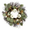 Best Sale 🎁 Nearly Natural 22” Green Pumpkin, Cotton And Berries Fall Wreath ✔️ -Nearly Natural Sales unnamed file 2202