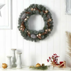 Best reviews of β€οΈ Nearly Natural 24β π Christmas Winter Frosted Stars And Pinecones Wreath π 7 Best reviews of β€οΈ Nearly Natural 24β π Christmas Winter Frosted Stars And Pinecones Wreath π -Nearly Natural Sales unnamed file 2214