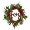 Outlet 🔥 Nearly Natural 24” Joy And Berries Artificial ❄ Christmas Wreath ❤️ -Nearly Natural Sales unnamed file 2221
