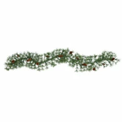 Cheapest 🌟 Nearly Natural 6' North Carolina Pine 🎅 Christmas Garland W/ 30 Lights ✨ -Nearly Natural Sales unnamed file 2255