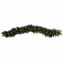 Best deal β€οΈ Nearly Natural 6' Snow Tipped Extra Wide π Christmas Garland W/ 100 Lights π― 7 Best deal β€οΈ Nearly Natural 6' Snow Tipped Extra Wide π Christmas Garland W/ 100 Lights π― -Nearly Natural Sales unnamed file 2261