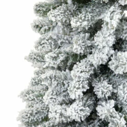 Buy 🛒 Nearly Natural 7 Ft. Flocked Pencil Artificial 🔔 Christmas Tree 🥰 -Nearly Natural Sales unnamed file 228