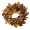 Budget ⭐ Nearly Natural 24” Oak Leaf, Acorn & Pine Wreath 🎁 -Nearly Natural Sales unnamed file 2280