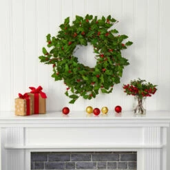 Deals π Nearly Natural 28β Holly Berry Artificial Wreath π 9 Deals π Nearly Natural 28β Holly Berry Artificial Wreath π -Nearly Natural Sales unnamed file 2308