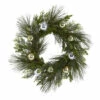 Cheapest ⭐ Nearly Natural 26 In. Sparkling Pine Artificial Wreath With Ornaments 🤩 -Nearly Natural Sales unnamed file 2312