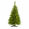 Best deal ⭐ Nearly Natural 3 Ft. Providence Pine 🎄 Christmas Tree With 50 Lights 🌟