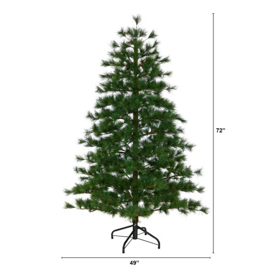 Best Pirce π Nearly Natural 6β Yukon Mixed Pine Artificial π Christmas Tree π 5 Best Pirce π Nearly Natural 6β Yukon Mixed Pine Artificial π Christmas Tree π - Image 3