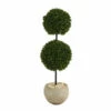 Outlet 😉 Nearly Natural 45” Boxwood Artificial Topiary Sand Planter UVResistant 🧨 2 Outlet 😉 Nearly Natural 45” Boxwood Artificial Topiary Sand Planter UVResistant 🧨 -Nearly Natural Sales unnamed file 2400