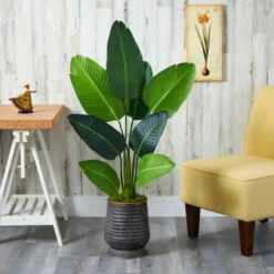 Top 10 👏 Nearly Natural 50” Travelers Palm Artificial Tree Ribbed Metal Planter ⌛ -Nearly Natural Sales unnamed file 2420