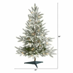 Top 10 😀 Nearly Natural Artificial Flocked Spruce Lit 🔔 Christmas Tree 🔥 -Nearly Natural Sales unnamed file 2445