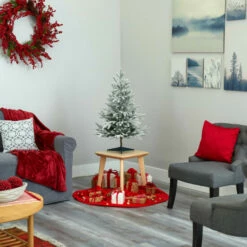 Top 10 😀 Nearly Natural Artificial Flocked Spruce Lit 🔔 Christmas Tree 🔥 -Nearly Natural Sales unnamed file 2448