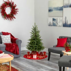 Promo 💯 Nearly Natural Artificial 🎄 Christmas Tree With Clear Lights 🔔 -Nearly Natural Sales unnamed file 2451