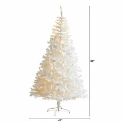 Coupon 👏 Nearly Natural White 🎁 Christmas Tree With Clear LED Lights 👏 -Nearly Natural Sales unnamed file 2497