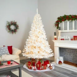 Coupon 👏 Nearly Natural White 🎁 Christmas Tree With Clear LED Lights 👏 -Nearly Natural Sales unnamed file 2498